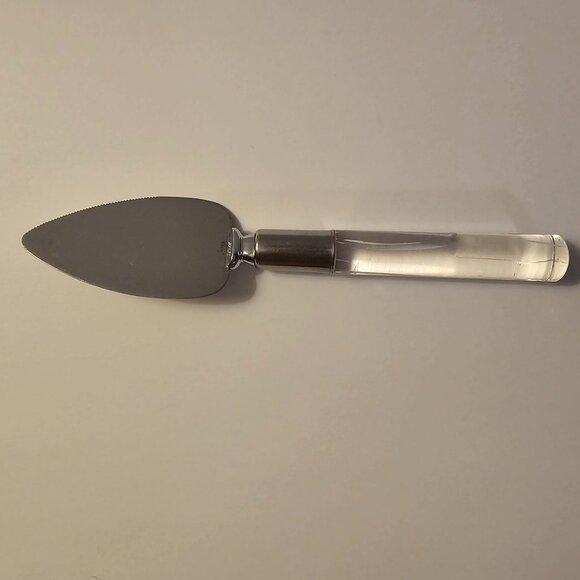 Frontier Forge Stainless Steel Cheese Serving Knife With Lucite Handle MCM Mid C - Picture 2 of 4